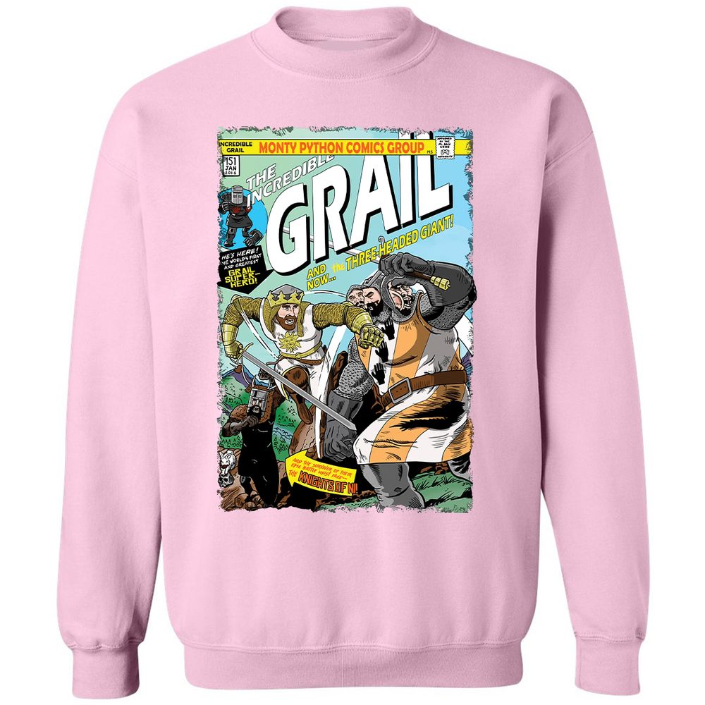 Classic Unisex Sweatshirt - MGRN1V2K - Light Pink - 3