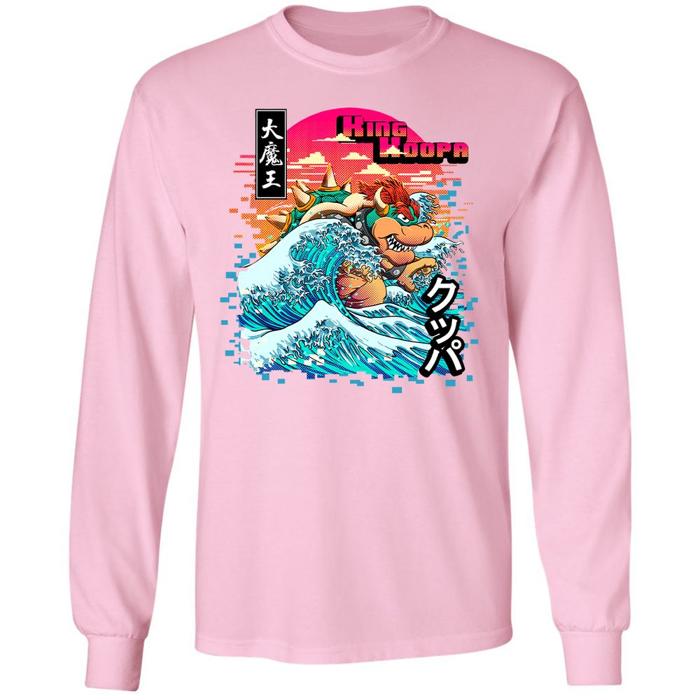 Long Sleeve T-Shirt - JRCEPRWC - Light Pink - 3