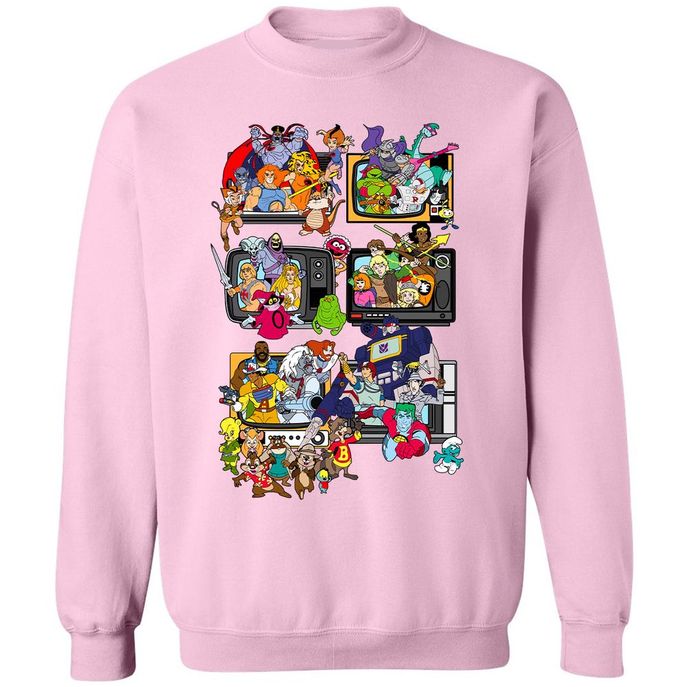 Classic Unisex Sweatshirt - D4VSZNGJ - Light Pink - 3