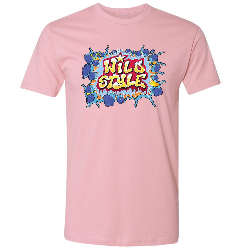 Premium Unisex T-Shirt - Black - Light Pink - 3