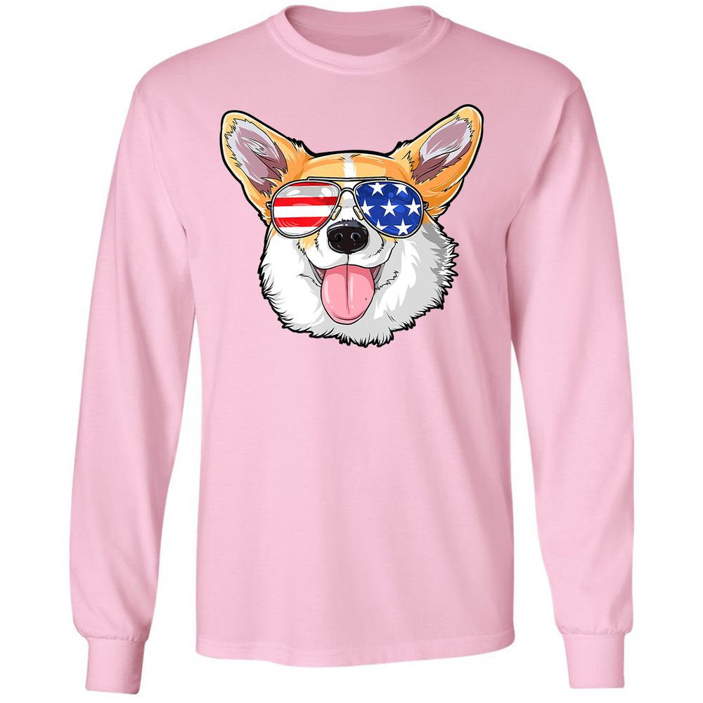 Long Sleeve T-Shirt - KGDN4CUG - Light Pink - 3