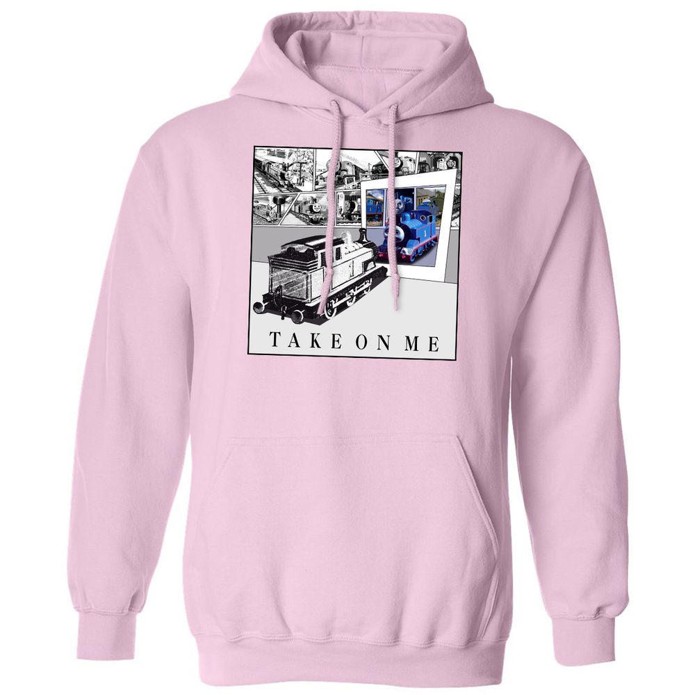 Classic Unisex Hoodie - 6T66JMGD - Light Pink - 3