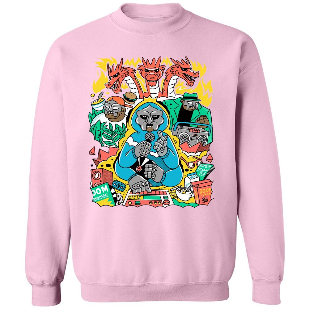 Classic Unisex Sweatshirt - DAW5XJXM - Light Pink - 3