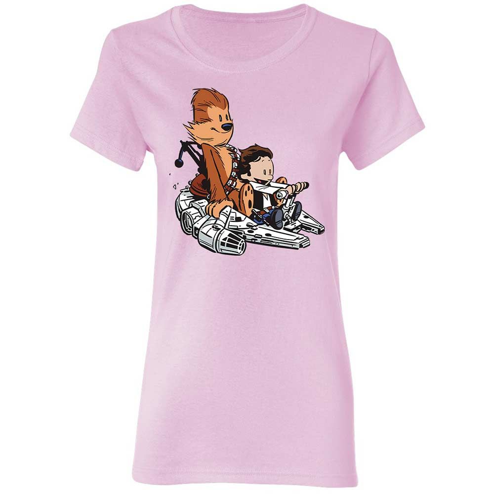 Han and Chewie - Light Pink - 3