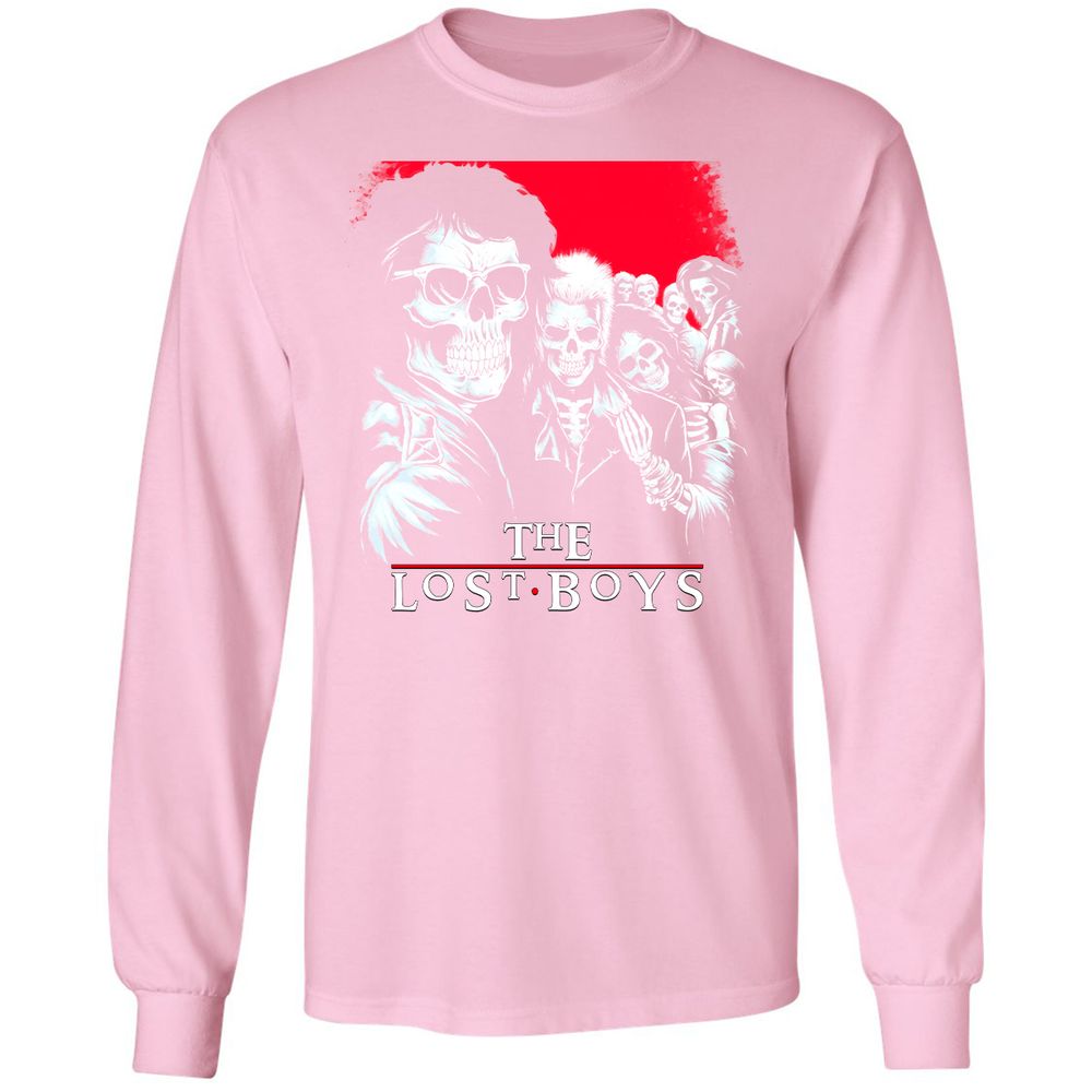 Long Sleeve T-Shirt - QAPFCEPJ - Light Pink - 3