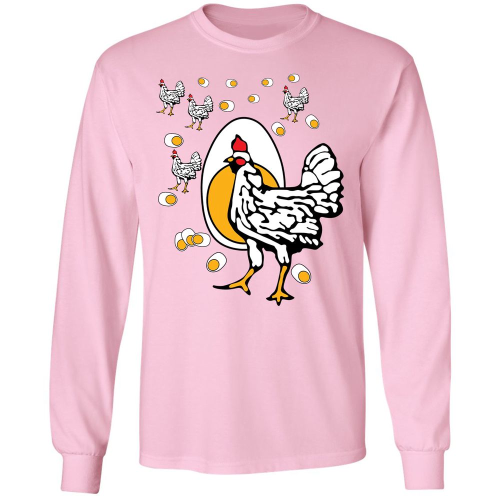 Long Sleeve T-Shirt - CBABV9TH - Light Pink - 3
