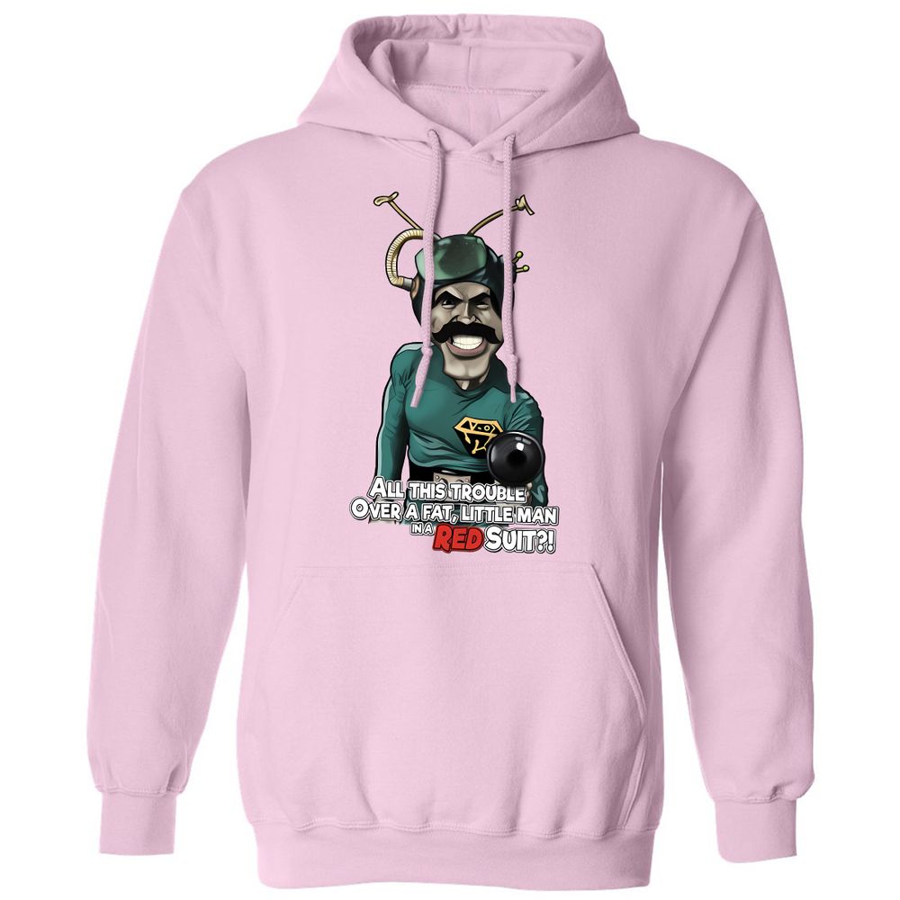 Fatman with red suit - Light Pink - 3