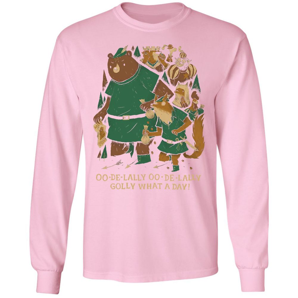 Long Sleeve T-Shirt - 7QNDZFWP - Light Pink - 3