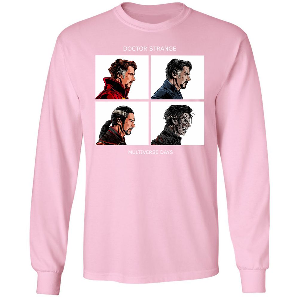 Long Sleeve T-Shirt - 4RS6JWJV - Light Pink - 3