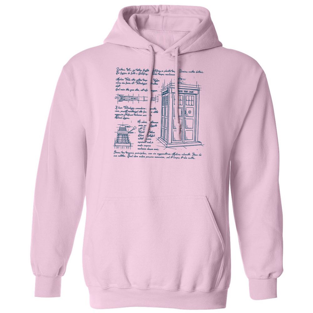 Classic Unisex Hoodie - S2HKHP7Z - Light Pink - 3
