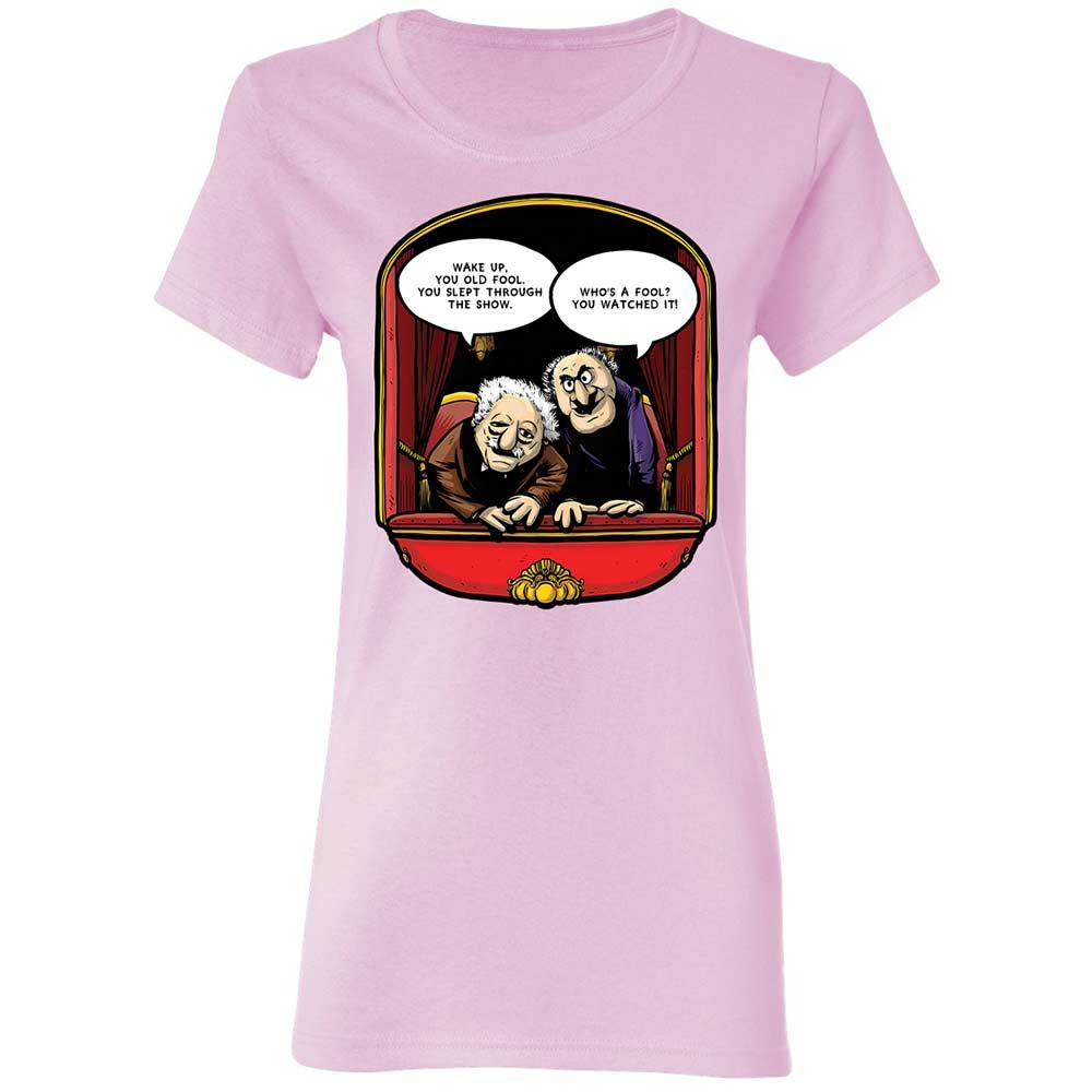 Statler and Waldorf (Wake Up) - Light Pink - 3