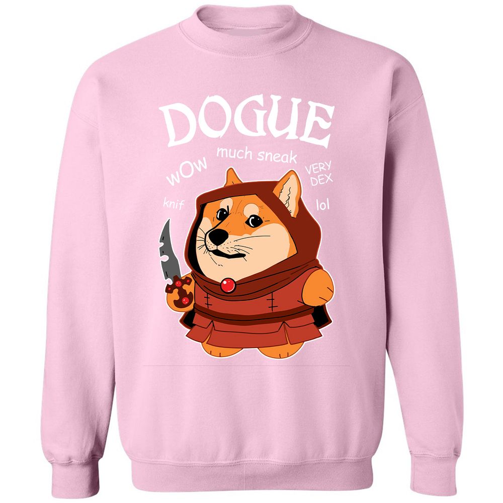 Classic Unisex Sweatshirt - XCWQWDXV - Light Pink - 3