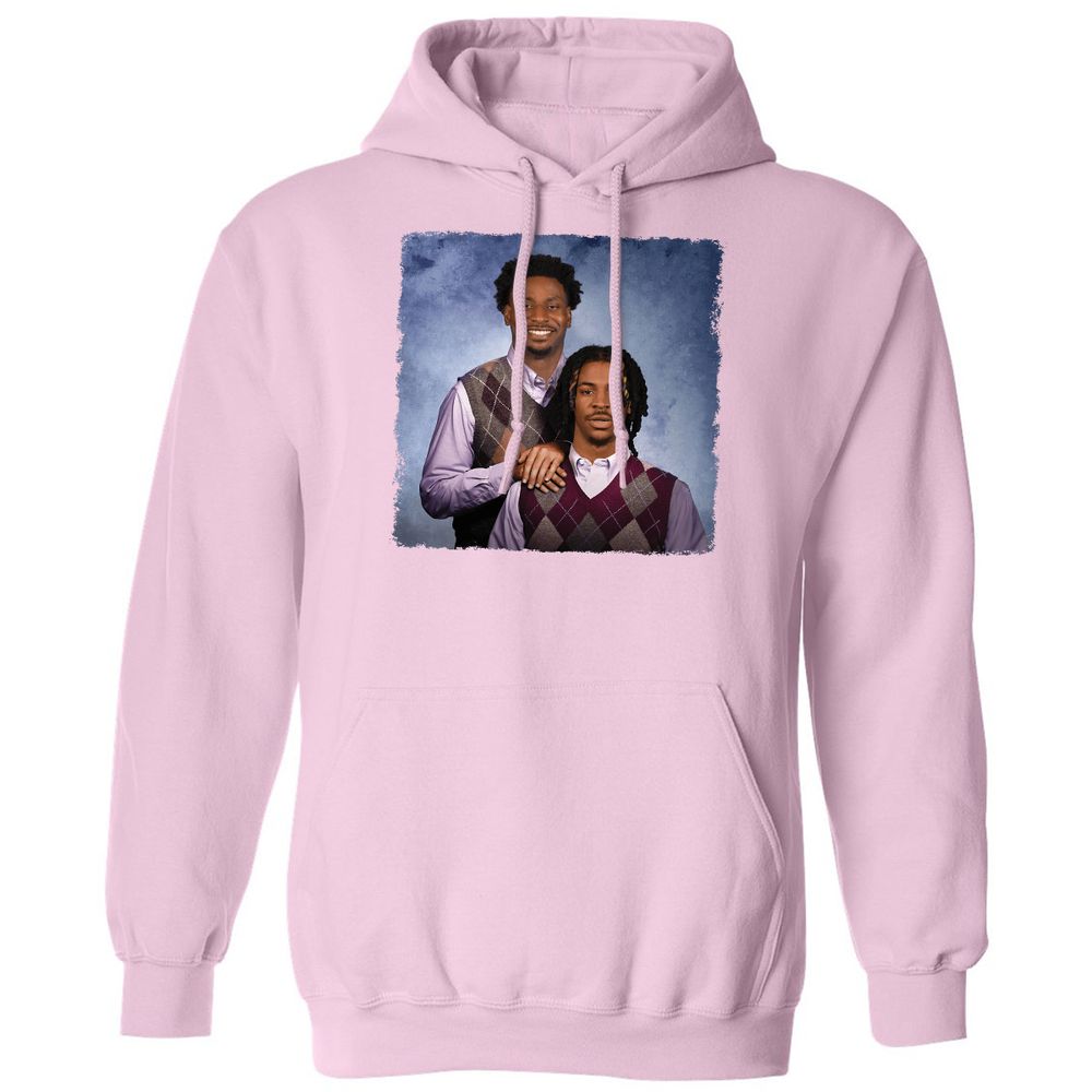 Classic Unisex Hoodie - ZHUHZK9G - Light Pink - 3