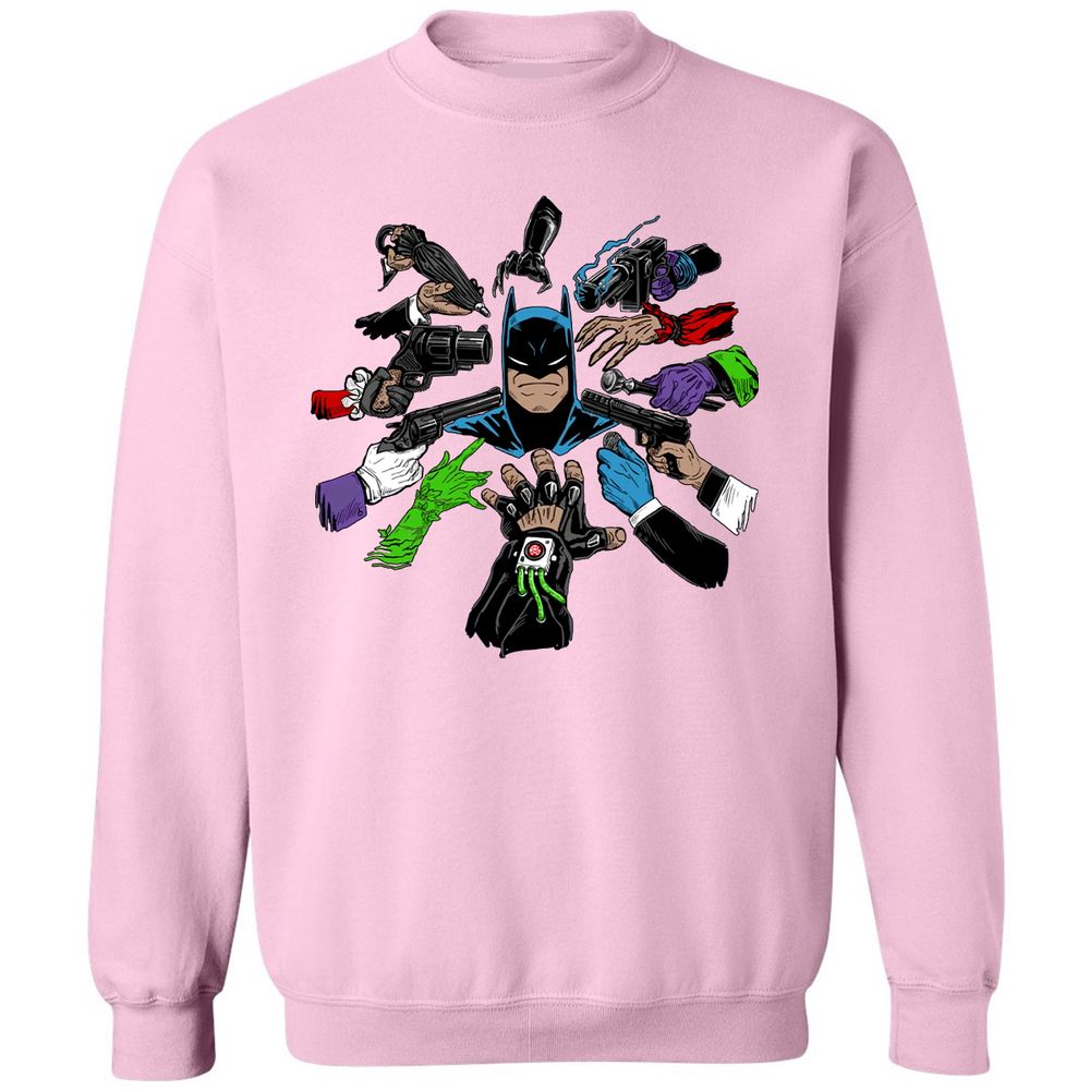 Classic Unisex Sweatshirt - W6XD98N8 - Light Pink - 3