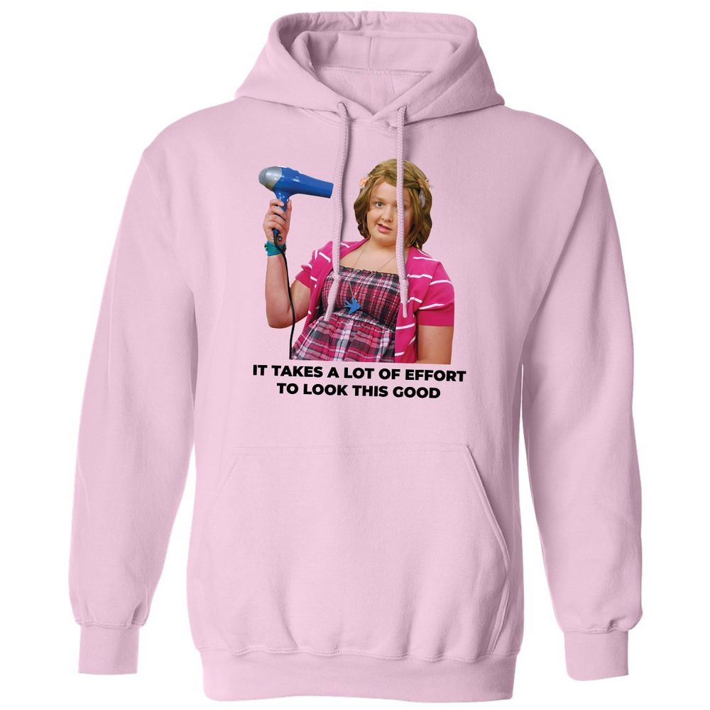 Classic Unisex Hoodie - 91BPCJHP - Light Pink - 3