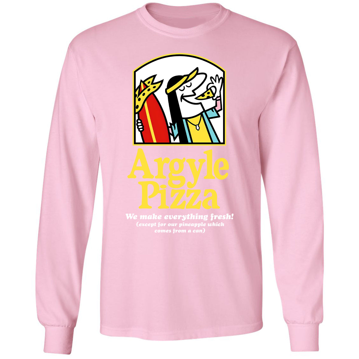 Long Sleeve T-Shirt - FEWWWZ4Z - Light Pink - 3