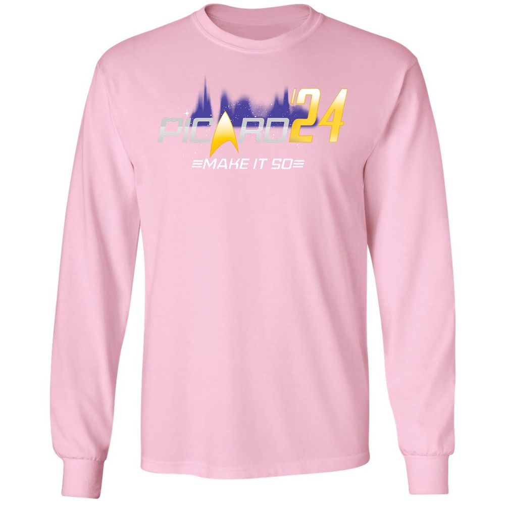 Long Sleeve T-Shirt - 2Q7RZXZM - Light Pink - 3