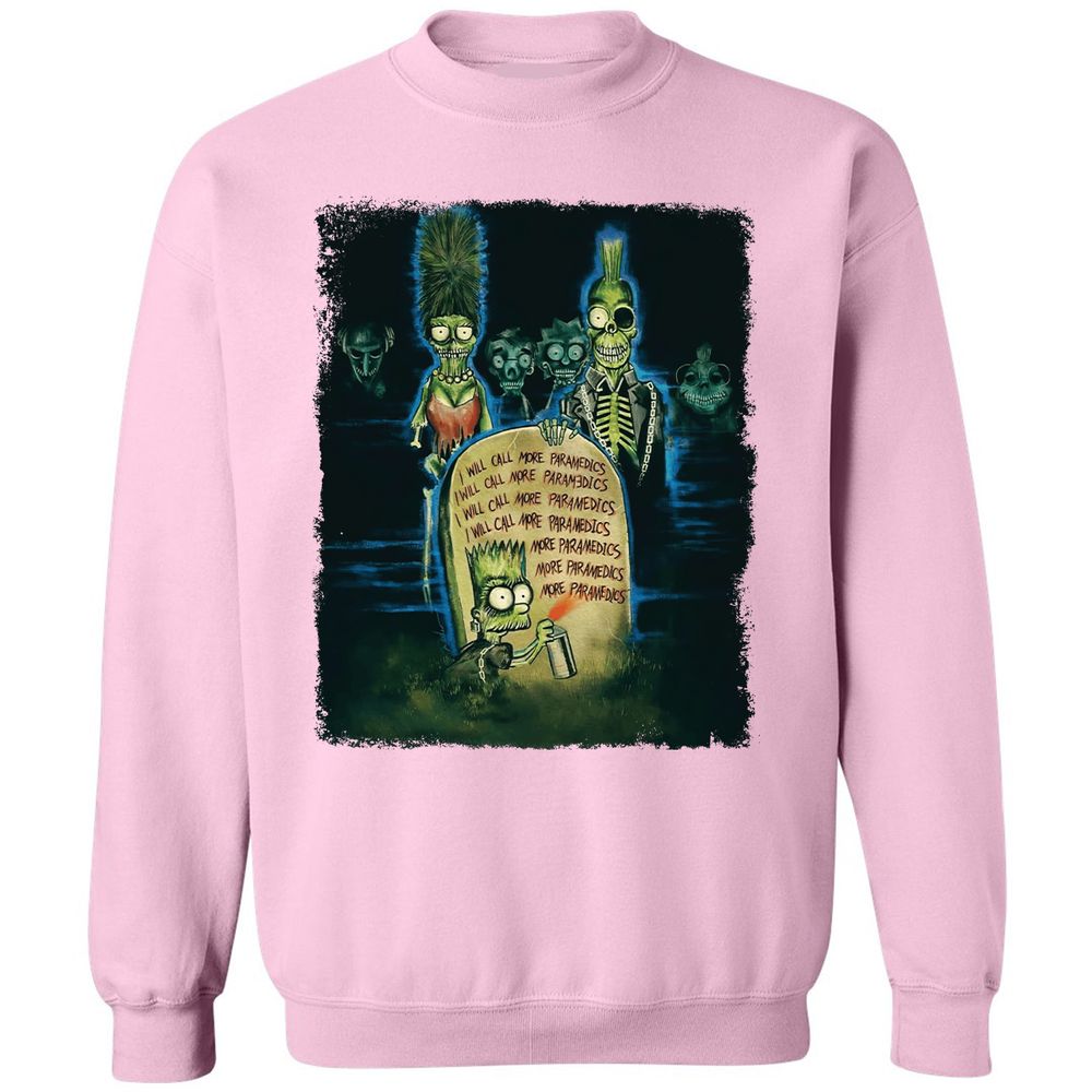 Classic Unisex Sweatshirt - PTJEV891 - Light Pink - 3