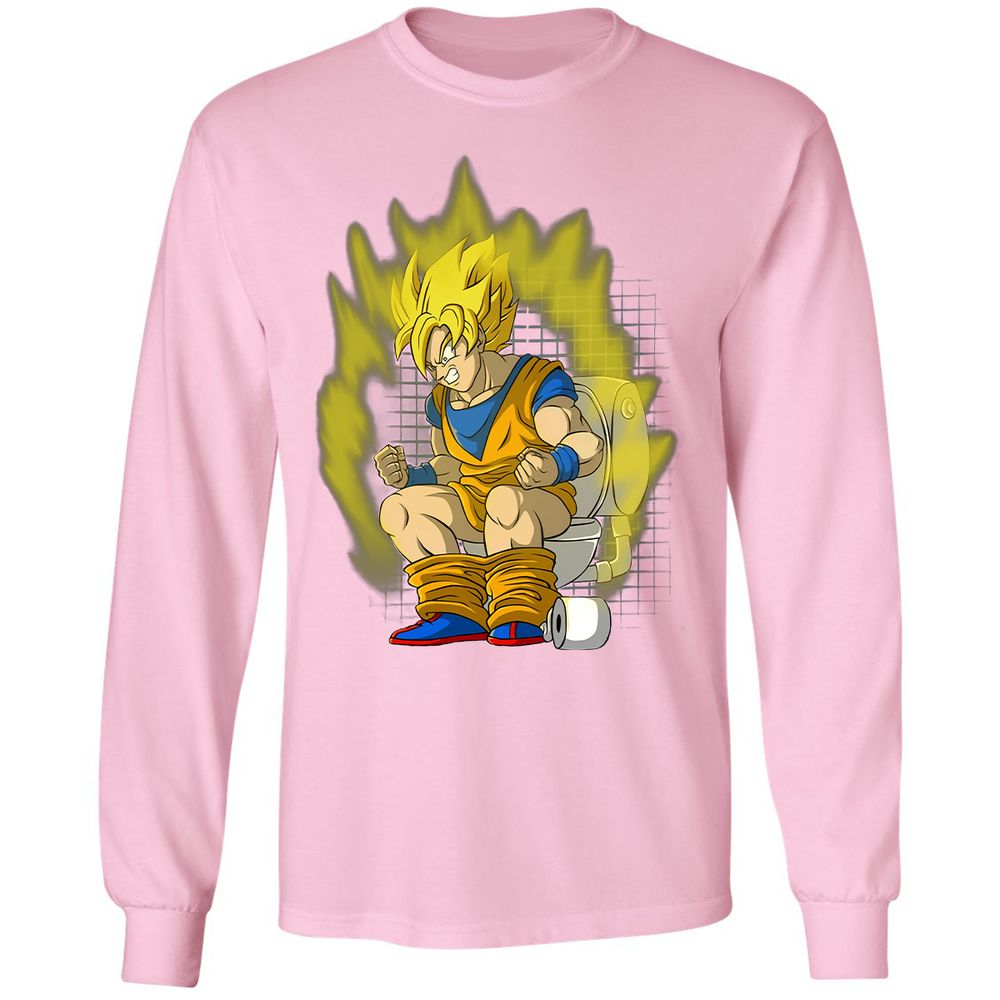 Long Sleeve T-Shirt - PZBRJQTK - Light Pink - 3