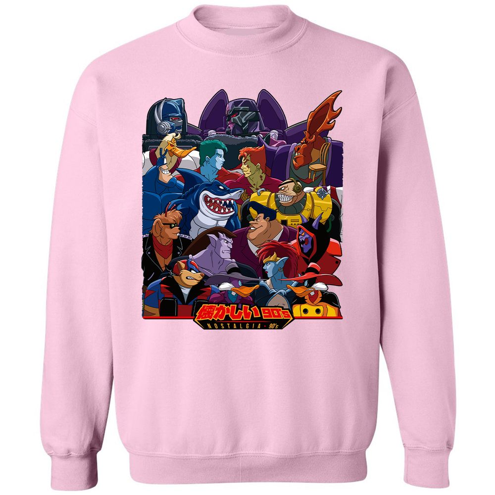 Classic Unisex Sweatshirt - XBR3Y7AW - Light Pink - 3