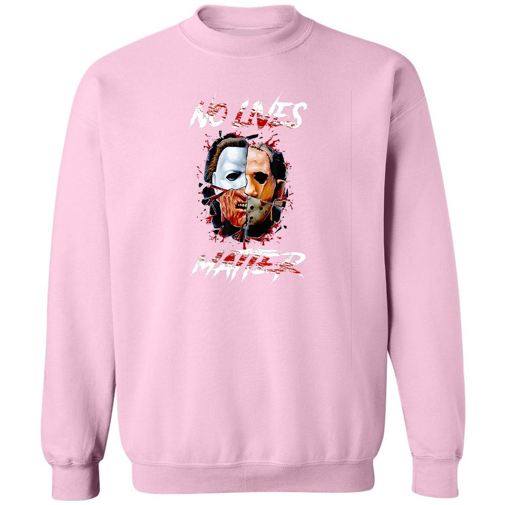 Classic Unisex Sweatshirt - B3ZH33XJ - Light Pink - 3
