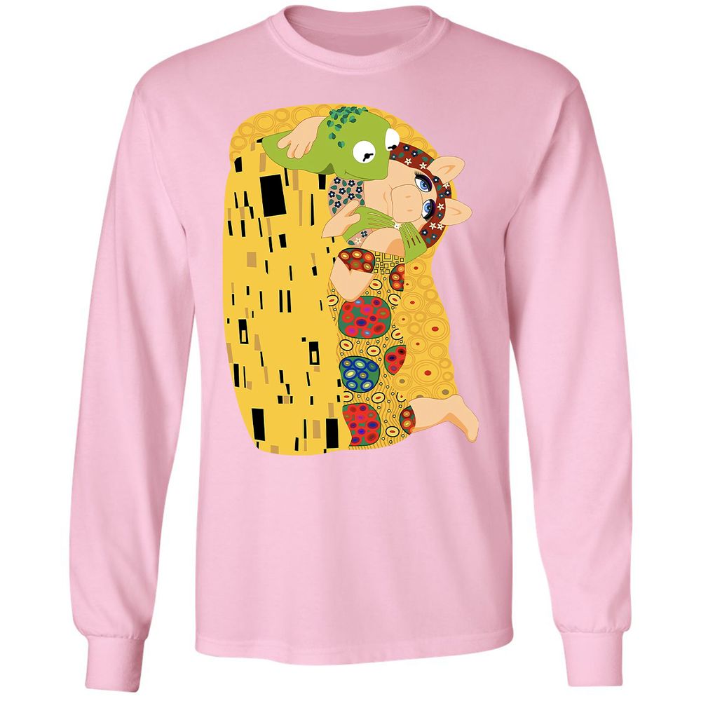 Long Sleeve T-Shirt - M9KEZ1ZS - Light Pink - 3