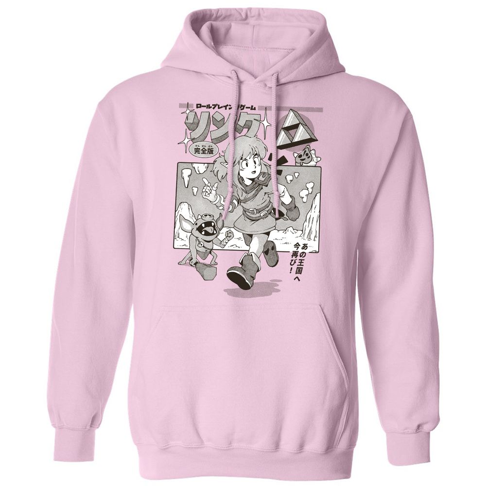 Classic Unisex Hoodie - P96DW1JL - Light Pink - 3