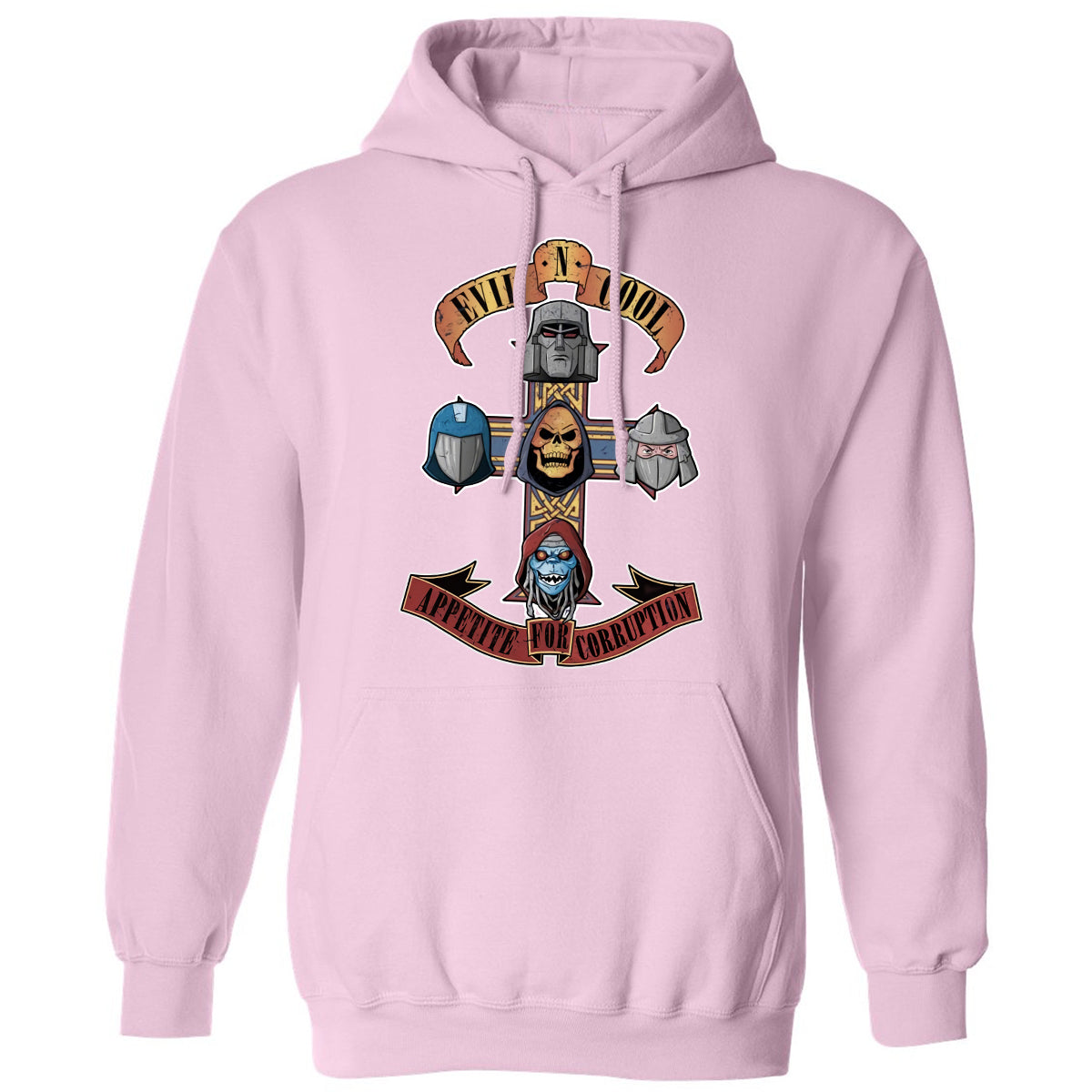 Classic Unisex Hoodie - 1A4HSNWZ - Light Pink - 3