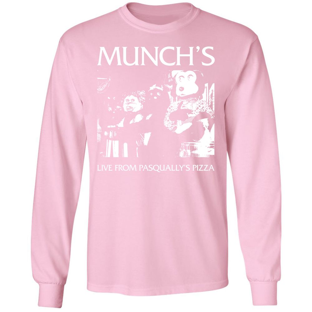 Long Sleeve T-Shirt - HABAA34A - Light Pink - 3