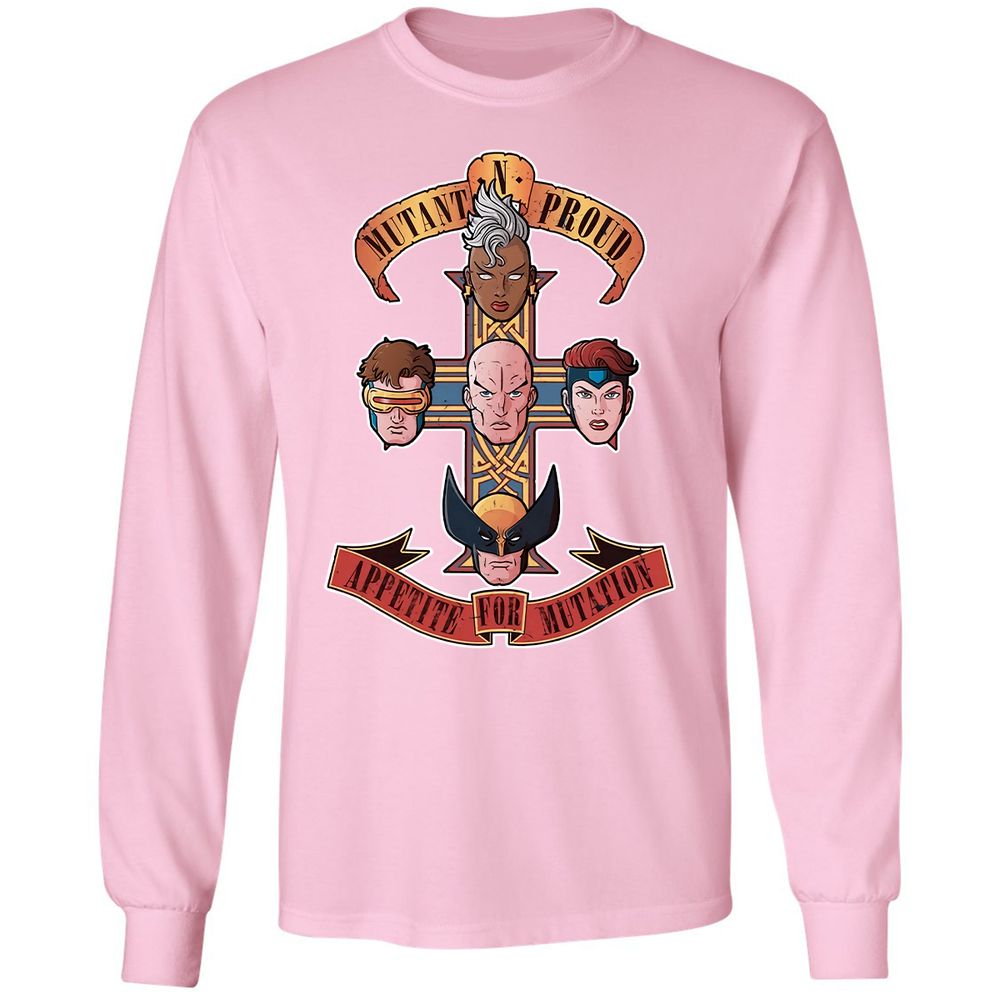 Long Sleeve T-Shirt - WKC78AQE - Light Pink - 3