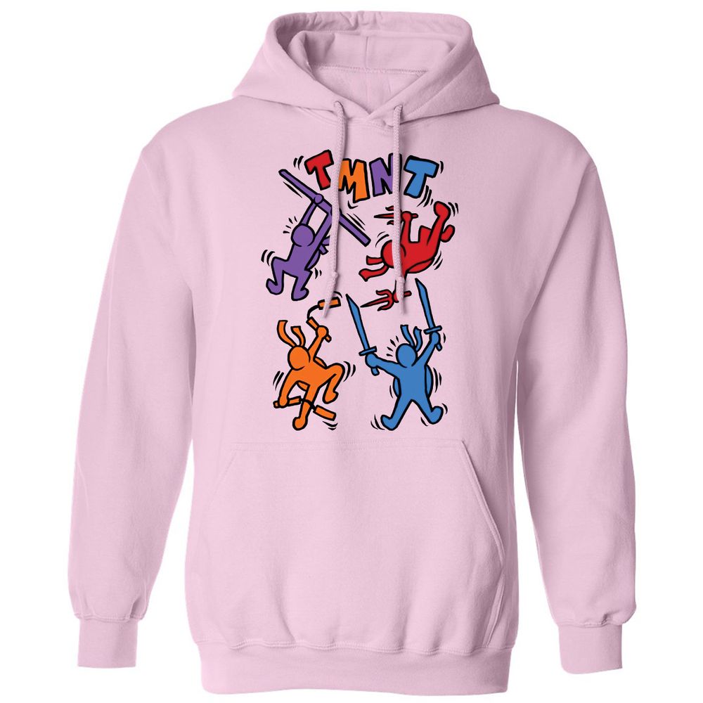 Classic Unisex Hoodie - DJWDSH87 - Light Pink - 3