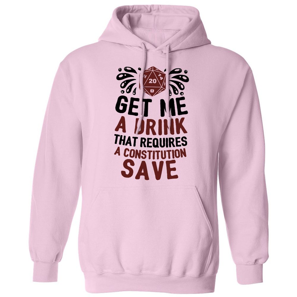 Classic Unisex Hoodie - BT4PTJHZ - Light Pink - 3