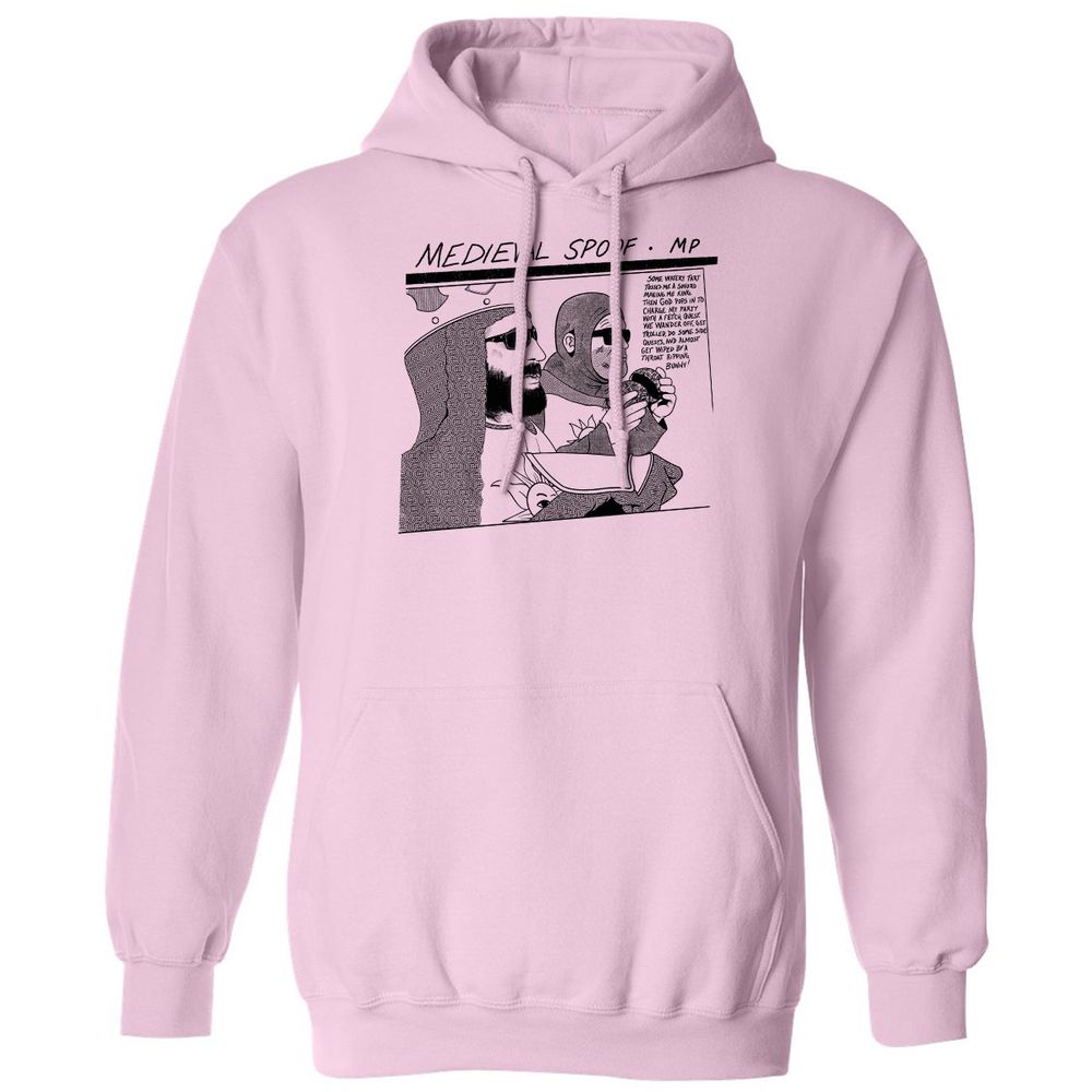 Classic Unisex Hoodie - N62Y1LT9 - Light Pink - 3