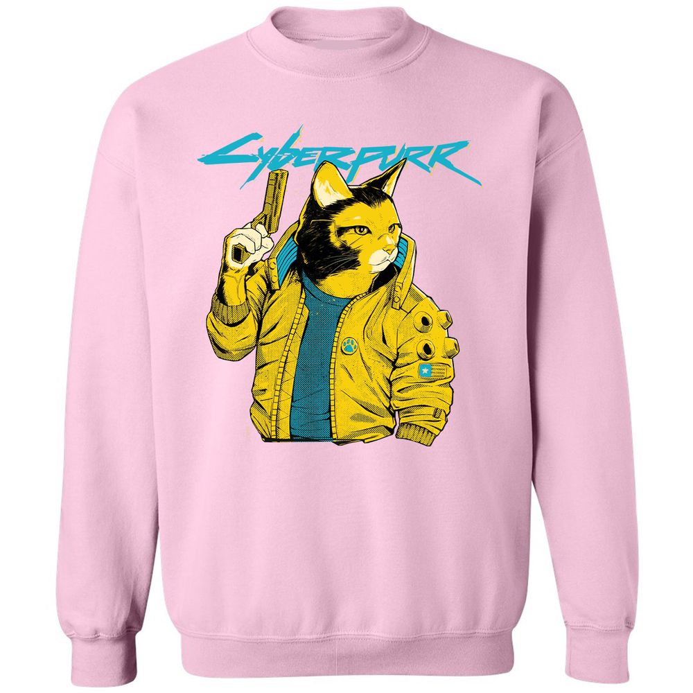 Classic Unisex Sweatshirt - 7AM2N458 - Light Pink - 3