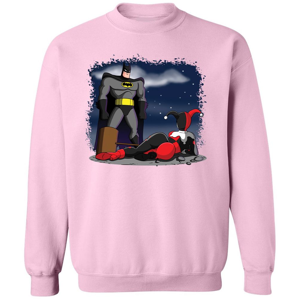 Classic Unisex Sweatshirt - QVQG1K3A - Light Pink - 3