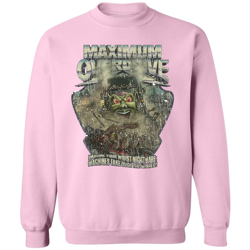 Classic Unisex Sweatshirt - H33BE4ZH - Light Pink - 3