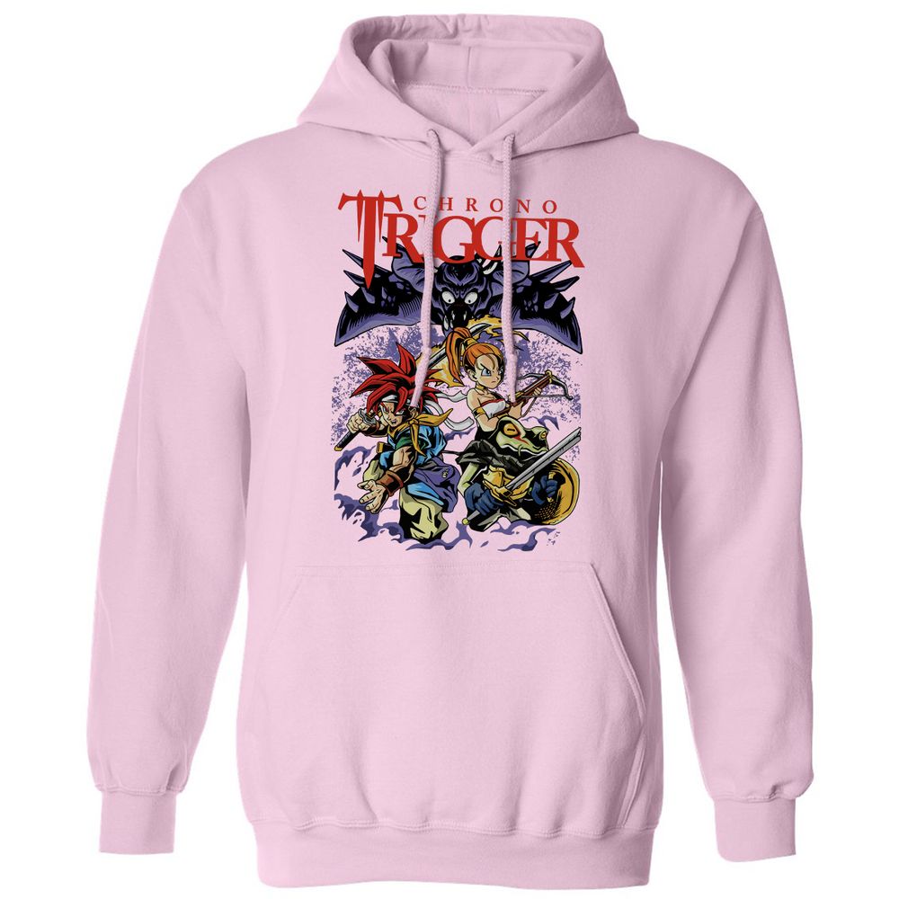 Classic Unisex Hoodie - LJ2RG165 - Light Pink - 3