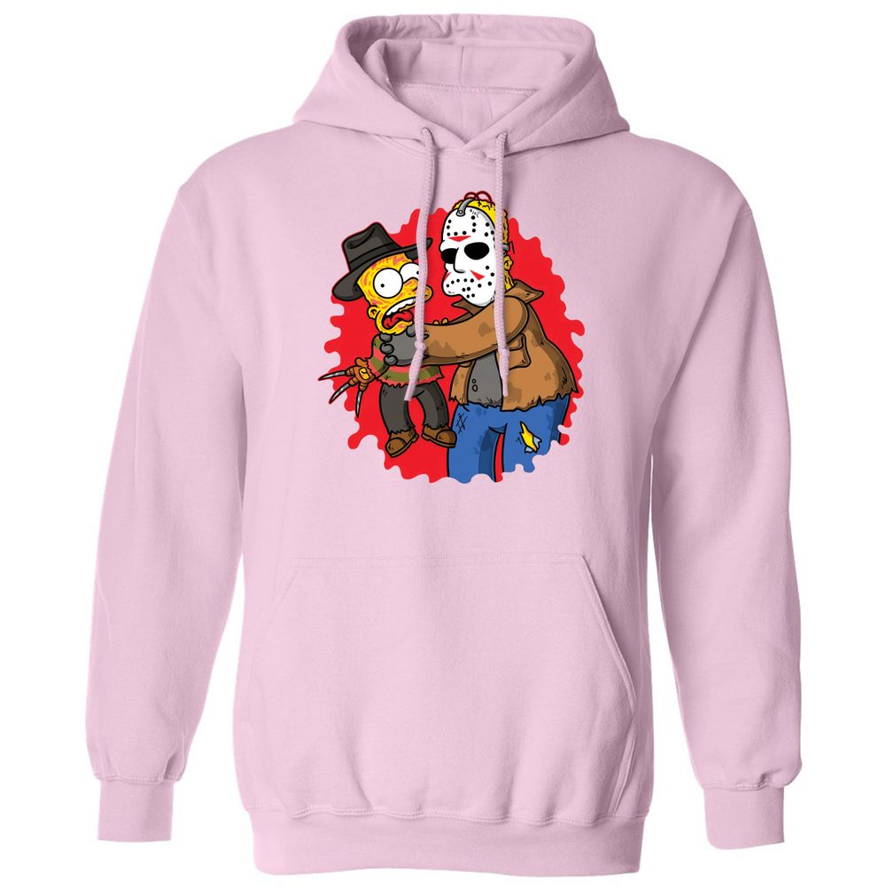 Classic Unisex Hoodie - T2Y1UJKG - Light Pink - 3