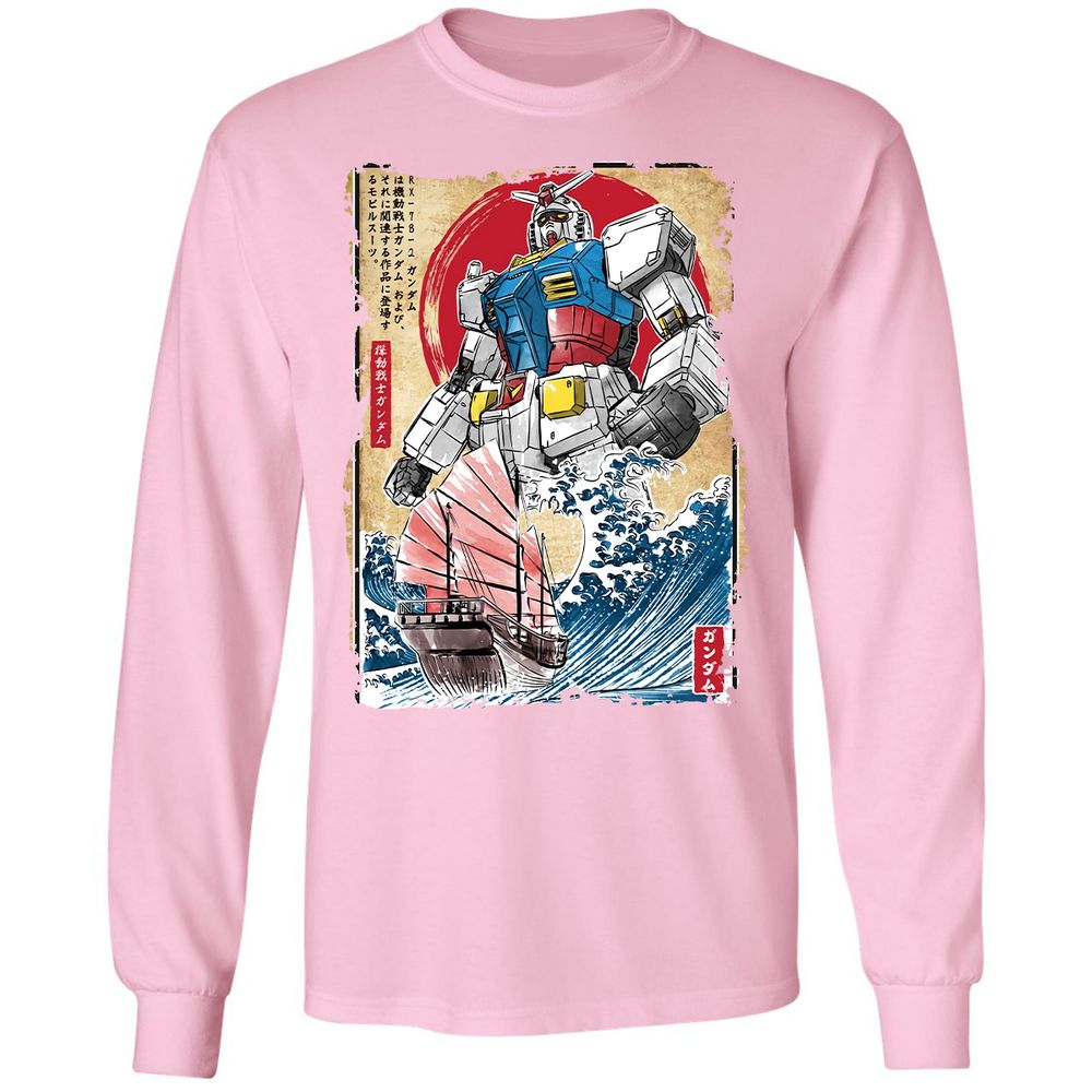 Long Sleeve T-Shirt - 8BKZGNU1 - Light Pink - 3