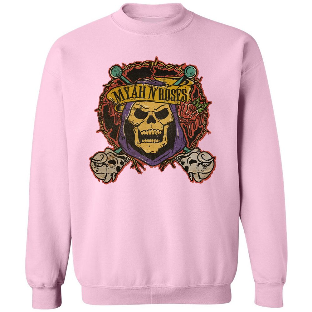 Classic Unisex Sweatshirt - BU78JJSU - Light Pink - 3