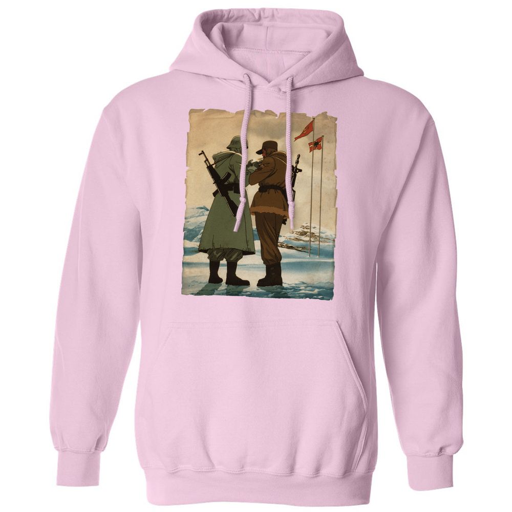 Classic Unisex Hoodie - FQWFJJEW - Light Pink - 3