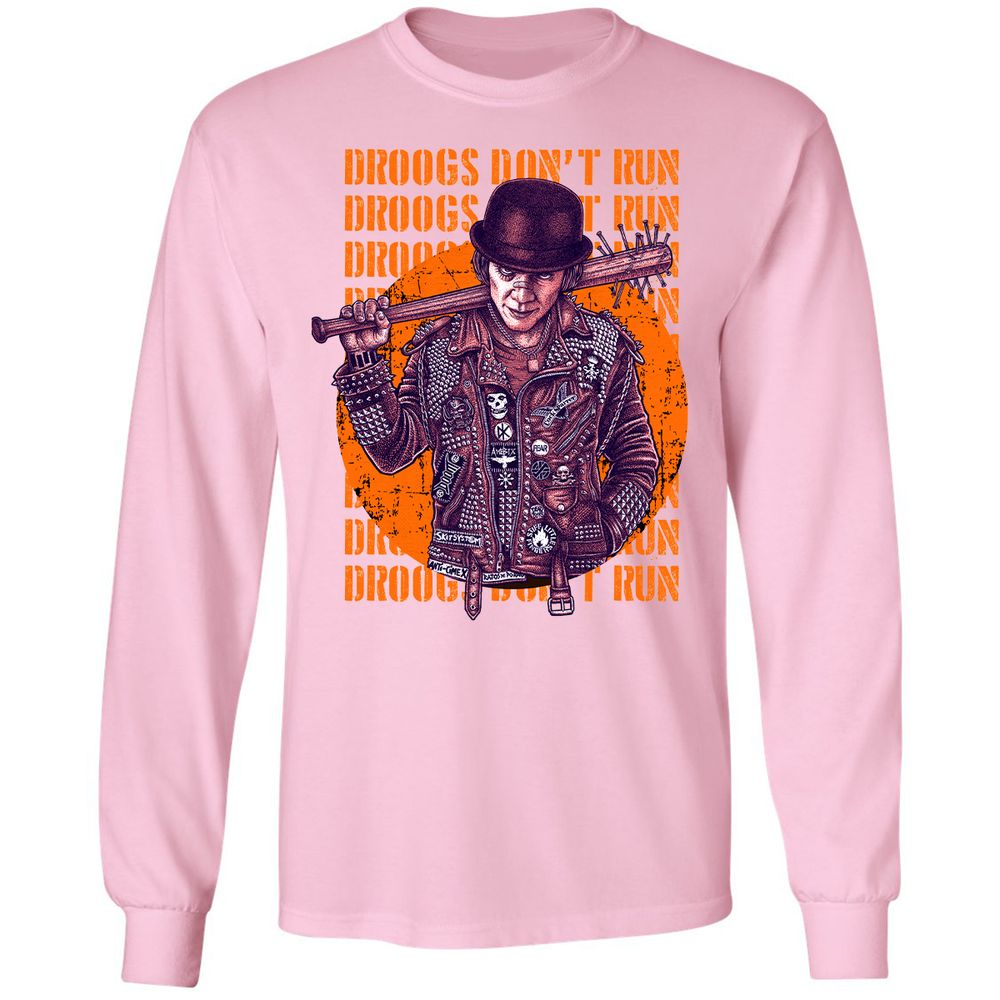 Long Sleeve T-Shirt - QS2Q8NZ2 - Light Pink - 3