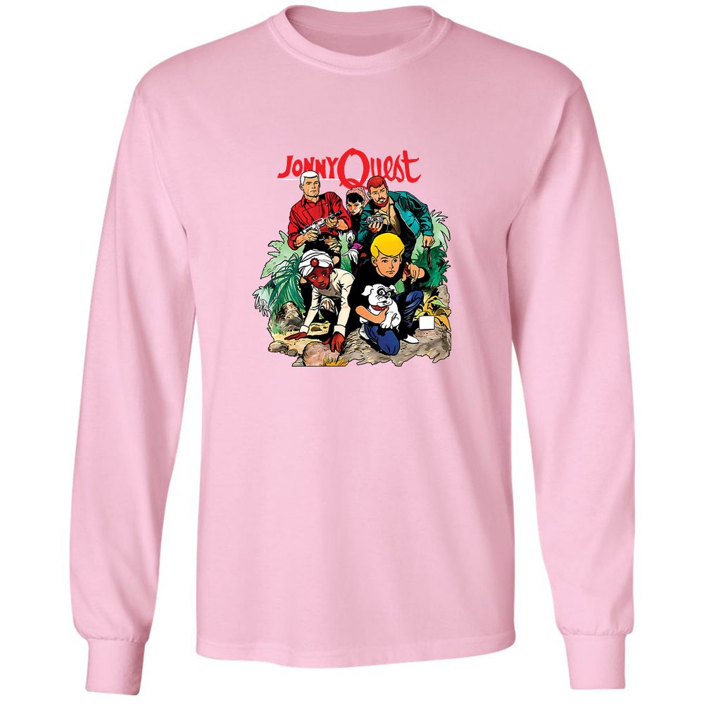 Long Sleeve T-Shirt - 7EQVG73D - Light Pink - 3