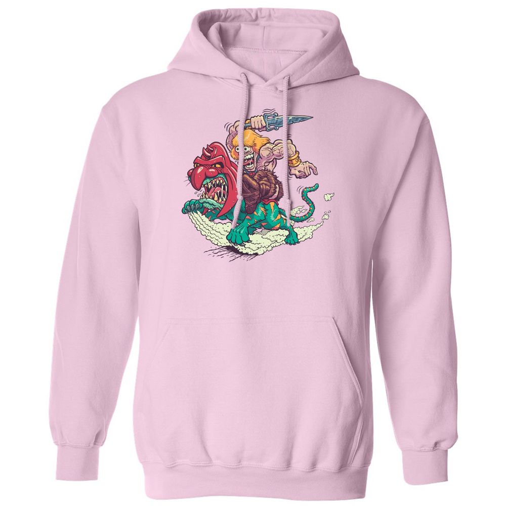 Classic Unisex Hoodie - ERK8P5PD - Light Pink - 3