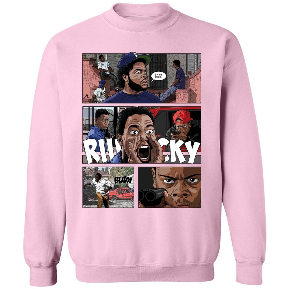 Classic Unisex Sweatshirt - D9G8AYT9 - Light Pink - 3