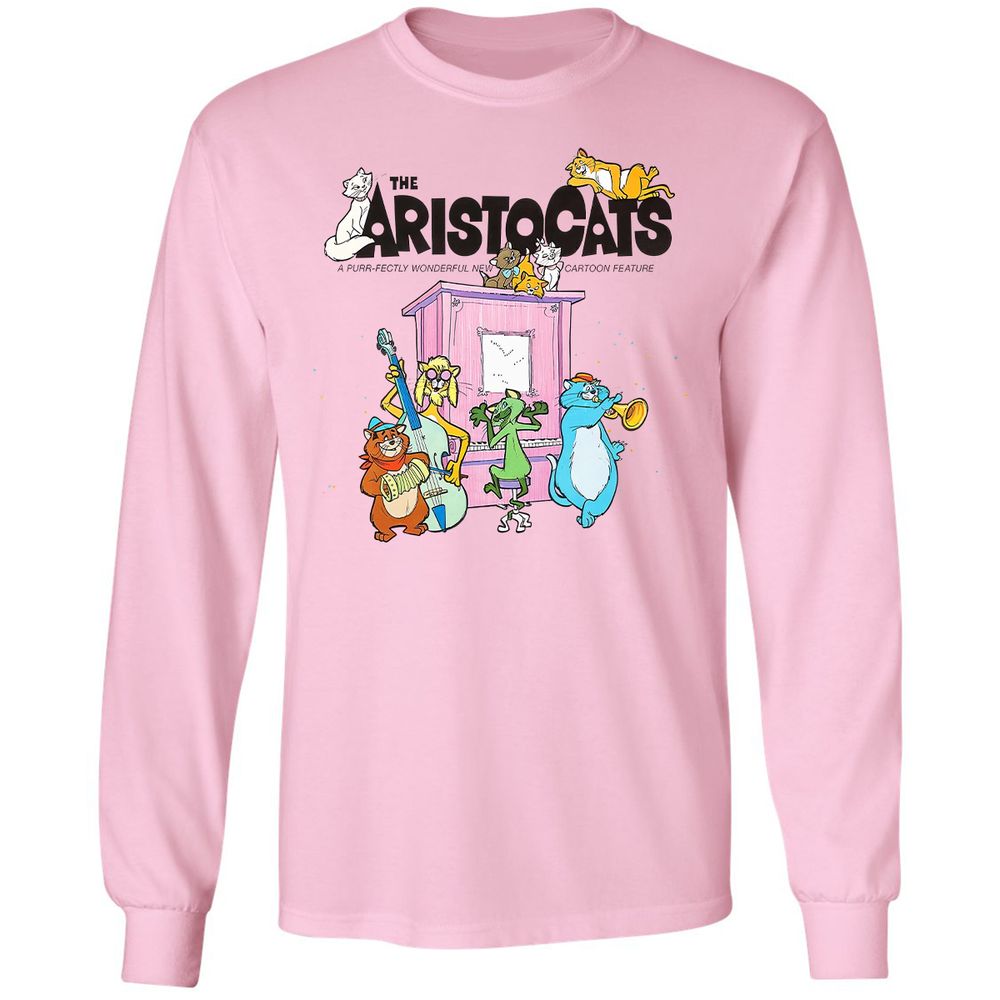 Long Sleeve T-Shirt - 1W5FLCRA - Light Pink - 3