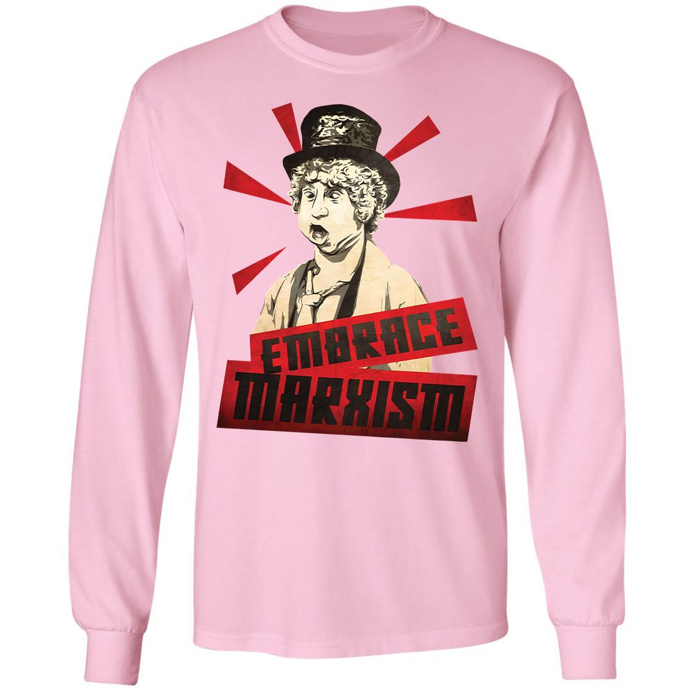 Long Sleeve T-Shirt - 3V8JB1NN - Light Pink - 3