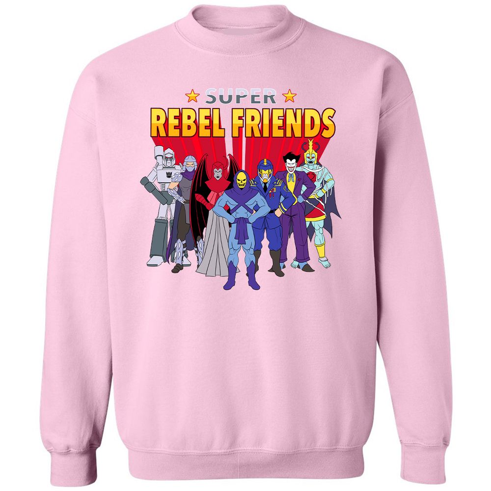 Classic Unisex Sweatshirt - MUEM3C6T - Light Pink - 3