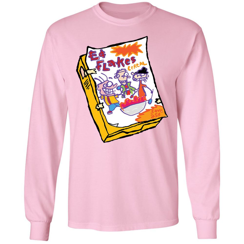 Long Sleeve T-Shirt - 4JN6NNGA - Light Pink - 3