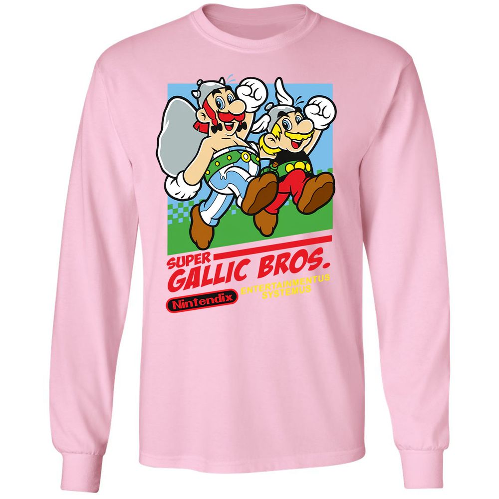 Long Sleeve T-Shirt - 6HBBQX5B - Light Pink - 3